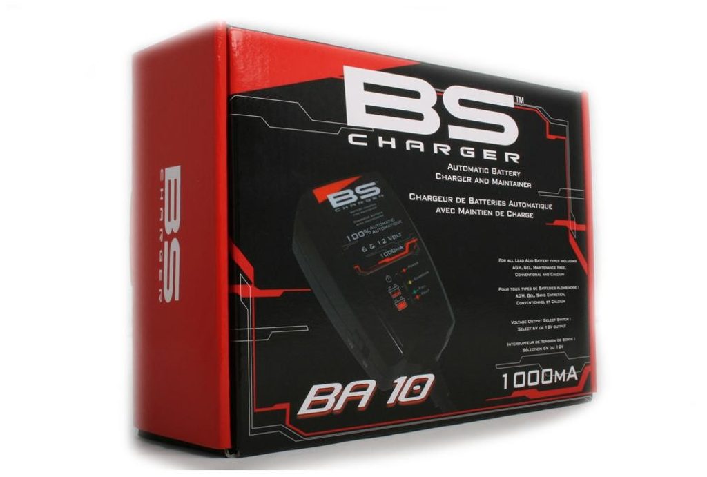 Nabíječka baterií BS-BATTERY AUTOMATIC BA10 (vhodné také pro lithiové  baterie) 6/12V 1000mA - BS-BATTERY - Nabíječky baterií BS-BATTERY - $52.98  - RUTAN - MOTOSHOP