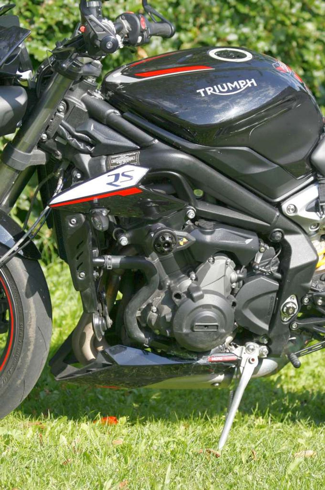 Protektory na rám DRAGON - Triumph Street triple 765 S/R/RS - 17-X