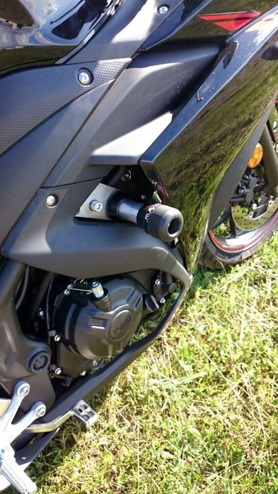 Protektory na rám CLASIC - Yamaha YZF-R3 ´14-20 - RUTAN