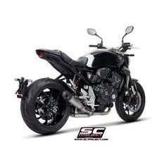 VÝFUKOVÝ SYSTÉM SC PROJECT PRO HONDA - CB1000R (2018 - 2020) - S1 MUFFLER, TITANIUM, WITH CARBON FIBER END CAP