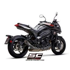 VÝFUKOVÝ SYSTÉM SC PROJECT PRO SUZUKI - KATANA (2019 - 2020) - S1 MUFFLER, STAINLESS STEEL, WITH CARBON FIBER END CAP