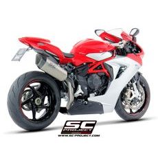 VÝFUKOVÝ SYSTÉM SC PROJECT PRO MV AGUSTA - F3 800 (2017 - 2021) - EAS ABS - RC - SC1-R MUFFLER, HIGH POSITION, TITANIUM