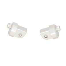 SW MOTECH MOUNTING KIT FOR EVO FOOTREST SILVER. CFMOTO 800MT-X (24-).