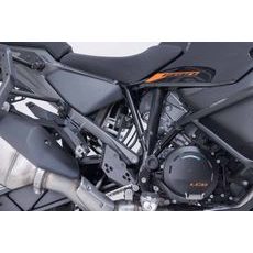 SW MOTECH BRAKE FLUID RESERVOIR GUARD BLACK. BMW / DUCATI / KTM / HUSQVARNA MODELS.