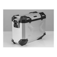 SW MOTECH KUFR TRAX ADVENTURE 37 L STŘÍBRNÝ,LEVÝ