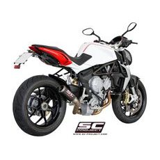 VÝFUKOVÝ SYSTÉM SC PROJECT PRO MV AGUSTA - BRUTALE 800 (2012 - 2015) - CR-T MUFFLER, CARBON FIBER