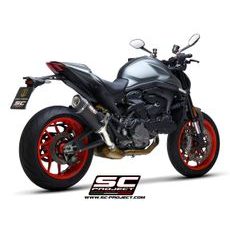 VÝFUKOVÝ SYSTÉM SC PROJECT PRO DUCATI - MONSTER 937 (2021-2022) - SC1-S MUFFLER, CARBON FIBER