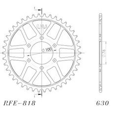 ŘETĚZOVÁ ROZETA SUPERSPROX RFE-818:42-BLK ČERNÝ 42 ZUBŮ, 630