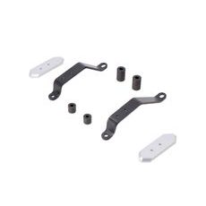 SW MOTECH CRASH PAD HOLDER BLACK. SUZUKI GSX-8S (22-).