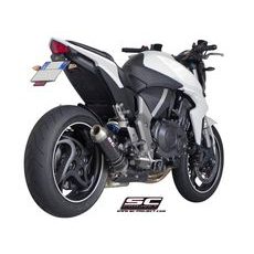 VÝFUKOVÝ SYSTÉM SC PROJECT PRO HONDA - CB1000R (2011 - 2017) - GP-EVO MUFFLER, CARBON FIBER, WITH STAINLESS STEEL END CAP