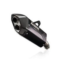 SW MOTECH AKRAPOVIC SLIP ON EXHAUST SYSTEM BLACK. BMW R 1300 GS (23-), R 1300 GS ADV (24-).