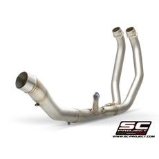 Výfukový systém SC PROJECT pro HONDA - CBR500R (2021) - EURO 5 - 2-1 headers, compatible with SC1-M and Oval mufflers (muffler not included)
