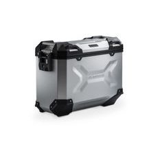 SW MOTECH KUFR TRAX ADVENTURE 37 L STŘÍBRNÝ,LEVÝ