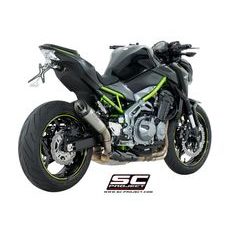 VÝFUKOVÝ SYSTÉM SC PROJECT PRO KAWASAKI - Z 900 A2 (2017 - 2020) - EURO 4 - S1 MUFFLER, TITANIUM, WITH CARBON FIBER END CAP