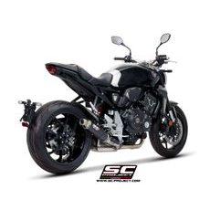 VÝFUKOVÝ SYSTÉM SC PROJECT PRO HONDA - CB1000R (2018 - 2020) - GP-M2 MUFFLER, CARBON FIBER, WITH CNC MACHINED EXIT PIPE