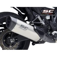 VÝFUKOVÝ SYSTÉM SC PROJECT PRO HONDA - HONDA NT1100 (2022-X) - SC1-R GT MUFFLER, TITANIUM