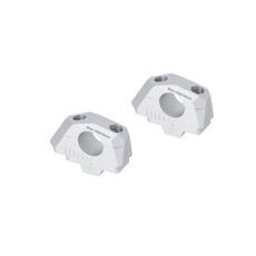 SW MOTECH VARIABILNÍ ZVÝŠENÍ ŘÍDÍTEK O PRŮMĚRU 28MM, H 28, STŘÍBRNÉ