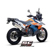 VÝFUKOVÝ SYSTÉM SC PROJECT PRO KTM - 790 ADVENTURE (2019 - 2020) - X-PLORER II MUFFLER, CARBON FIBER, WITH CARBON FIBER END CAP