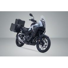 SW MOTECH ADVENTURE-SADY TŘÍ KUFRŮ,ČERNÁ PRO HONDA CB500X (13-), NX500 (23-).