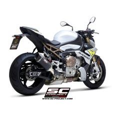 VÝFUKOVÝ SYSTÉM SC PROJECT PRO BMW - S 1000 R (2021-2022) - SC1-S MUFFLER, CARBON FIBER, WITH CARBON FIBER END CAP