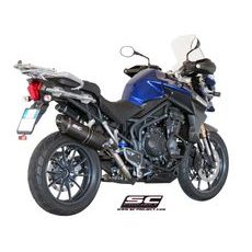 VÝFUKOVÝ SYSTÉM SC PROJECT PRO TRIUMPH - TIGER EXPLORER (2011 - 2015) - XC - OVAL MUFFLER, HIGH POSITION