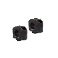 SW MOTECH ZVÝŠENÍ ŘÍDÍTEK 20 ČERNÉ, 22 MM