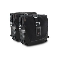 SW MOTECH MOTO-GUZZI - V7 IV STONE - LEGEND GEAR SIDE BAG SYSTEM LC BLACK EDITION MOTO GUZZI V7 IV STONE (20-).