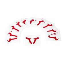 SW MOTECH SW-MOTECH TATTOO BÝK 60X60MM. 10 PACK. TEMPORARY TATTOO. RED.