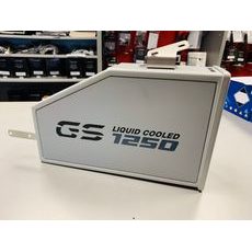 SW MOTECH ALU BOX NA NÁŘADÍ PRO R1250GS LC/ADV., ŠEDO-MODRÝ NÁPIS 1250