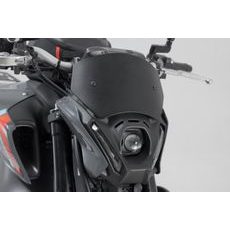 SW MOTECH VĚTRNÝ ŠTÍTEK ČERNÝ, YAMAHA MT-09 (20-).