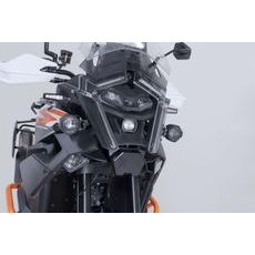 SW MOTECH LIGHT MOUNTS BLACK. KTM 1390 SUPER ADVENTURE S / EVO (24-).