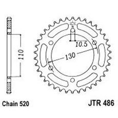 ŘETĚZOVÁ ROZETA JT JTR 486-41 41 ZUBŮ, 520