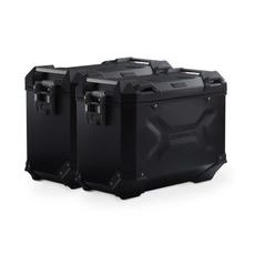 SW MOTECH TRAX ADV ALUMINIUM CASE SYSTEM BLACK. 45/45L. ROYAL ENFIELD HIMALAYAN 450 (23-).