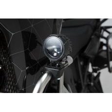SW MOTECH EVO DÁLKOVÉ SVĚTLO LED SET ČERNÝ S OBJÍMKAMI NA PADACÍ RÁMY