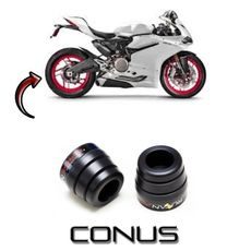 Protektory do zadní osy CONUS - Honda CB 500F-X / CBR 500R ´13-X