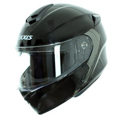 Výklopná helma AXXIS STORM SV solid matt black XS