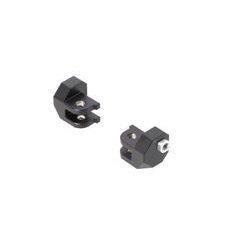 SW MOTECH MOUNTING KIT FOR ION FOOTREST BLACK. HONDA / BMW / TRIUMPH / VOGE MODELS.