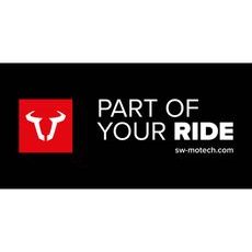 SW MOTECH BANNER LOGO SIZE: 2000 MM X 1000 MM.