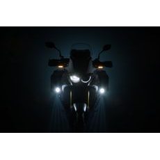 SW MOTECH SADA: DÁLKOVÁ SVĚTLA KIT DRŽÁKY PRO SUZUKI DL1000/650. KAWASAKI KLV1000.