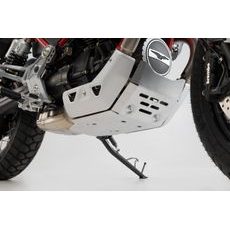 SW MOTECH KRYT MOTORU SILVER. MOTO GUZZI V85 TT (19-).
