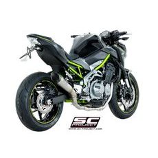 VÝFUKOVÉ SVODY BEZ KONCOVKY SC PROJECT PRO KAWASAKI - Z 900 A2 (2020 - 2022) - EURO 5 - FULL EXHAUST SYSTEM 4-2-1, STAINLESS STEEL, COMPATIBLE WITH S1 MUFFLER, SC1-R, GP-M2, OVAL, CR-T (MUFFLER NOT INCLUDED)
