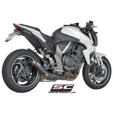 VÝFUKOVÝ SYSTÉM SC PROJECT PRO HONDA - CB1000R (2011 - 2017) - CARBON FIBER PROTECTION FOR ORIGINAL CATALYST