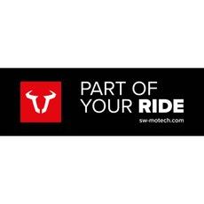 SW MOTECH BANNER LOGO SIZE: 3000 MM X 1000 MM.