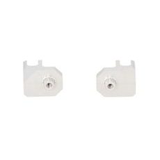 SW MOTECH MOUNTING KIT FOR EVO FOOTREST SILVER. BMW R 1300 GS ADVENTURE (24-).