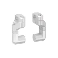 SW MOTECH VARIO ZVÝŠENÍ PRO 22 MM ŘÍDÍTKA VARIABLE. STŘÍBRNÉ