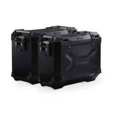 SW MOTECH TRAX ADV SADA KUFRŮ ČERNÉ 45/37 L. 790 ADV/R, 890 ADV/R, 890 SM T.
