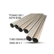 TITAN BEZ SVÁRŮ GR.1 TUBE AISI TIG GPR TU.T.1 BROUŠENÁ NEREZOVÁ OCEL L.100CM D.30MM X 1MM