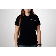 SW MOTECH TEAM POLO SHIRT CORE LINE. BLACK. WOMEN. SIZE S.