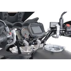SW MOTECH DRŽÁK GPS PRO ŘÍDÍTKA 1" (O 25,4 MM) STŘÍBRNÉ