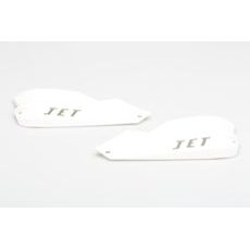 SW MOTECH JET CHRÁNIČE RUKOU PRO 22 MM ŘIDÍTKA BÍLÁ ZAHRNUJE MONTÁŽNÍ MATERIÁL.